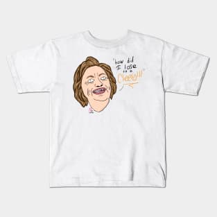 I lost to a Cheeto!- Hillary Clinton Drawing Kids T-Shirt